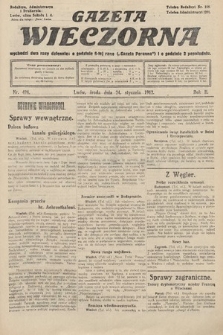 Gazeta Wieczorna. 1912, nr 494