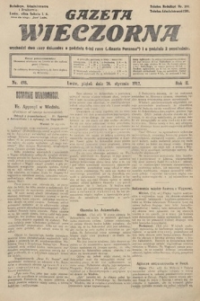 Gazeta Wieczorna. 1912, nr 498
