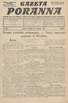 Gazeta Poranna. 1912, nr 501