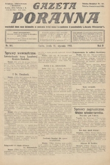 Gazeta Poranna. 1912, nr 505