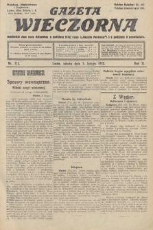 Gazeta Wieczorna. 1912, nr 511