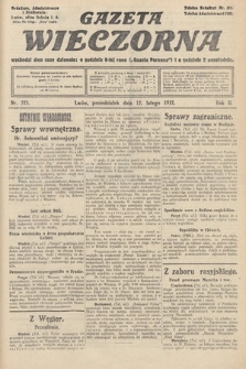 Gazeta Wieczorna. 1912, nr 525