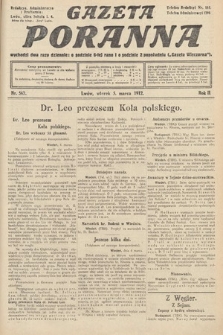 Gazeta Poranna. 1912, nr 562