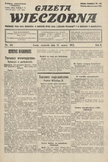 Gazeta Wieczorna. 1912, nr 591