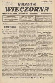 Gazeta Wieczorna. 1912, nr 595