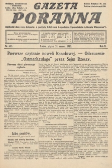 Gazeta Poranna. 1912, nr 603