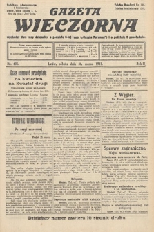 Gazeta Wieczorna. 1912, nr 606