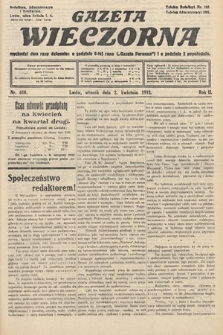 Gazeta Wieczorna. 1912, nr 610