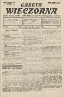 Gazeta Wieczorna. 1912, nr 624