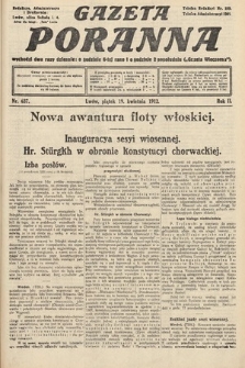 Gazeta Poranna. 1912, nr 637