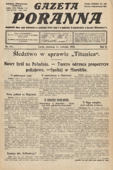 Gazeta Poranna. 1912, nr 641
