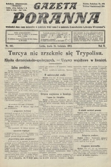 Gazeta Poranna. 1912, nr 645