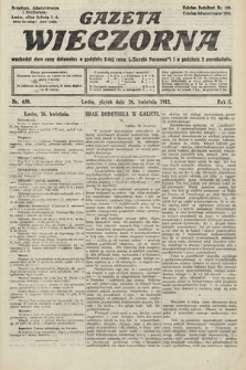 Gazeta Wieczorna. 1912, nr 650