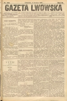 Gazeta Lwowska. 1888, nr 280