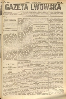 Gazeta Lwowska. 1888, nr 281