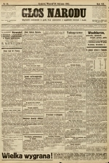 Głos Narodu. 1912, nr 11