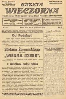 Gazeta Wieczorna. 1912, nr 929