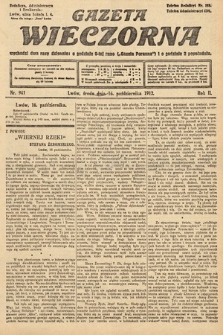 Gazeta Wieczorna. 1912, nr 941