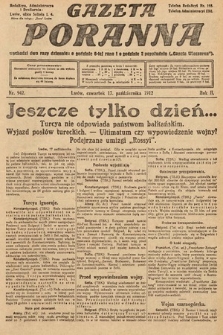 Gazeta Poranna. 1912, nr 942