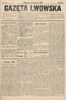 Gazeta Lwowska. 1895, nr 11