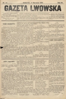 Gazeta Lwowska. 1895, nr 13