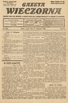 Gazeta Wieczorna. 1912, nr 992