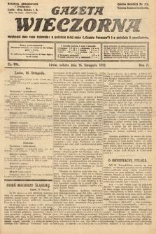 Gazeta Wieczorna. 1912, nr 994