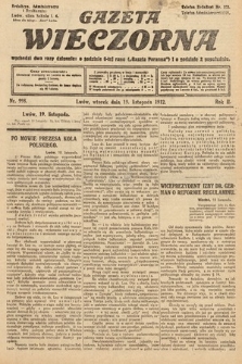 Gazeta Wieczorna. 1912, nr 998