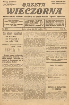 Gazeta Wieczorna. 1912, nr 1061