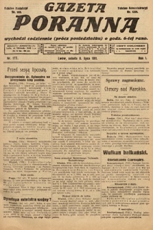 Gazeta Poranna. 1911, nr 177