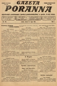 Gazeta Poranna. 1911, nr 181