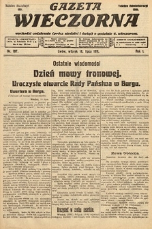Gazeta Wieczorna. 1911, nr 187