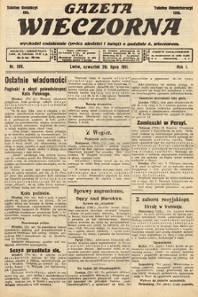 Gazeta Wieczorna. 1911, nr 189