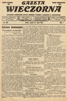 Gazeta Wieczorna. 1911, nr 190