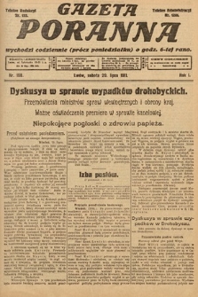 Gazeta Poranna. 1911, nr 198