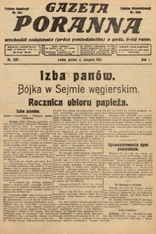 Gazeta Poranna. 1911, nr 207