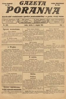 Gazeta Poranna. 1911, nr 209