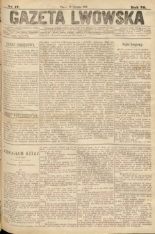 Gazeta Lwowska. 1886, nr 17