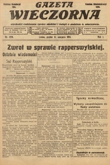 Gazeta Wieczorna. 1911, nr 220