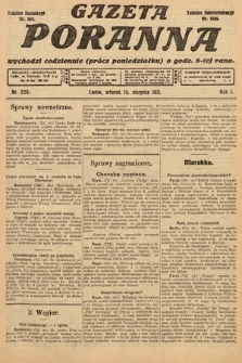 Gazeta Poranna. 1911, nr 225