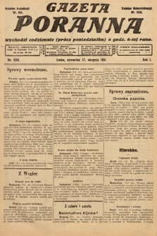 Gazeta Poranna. 1911, nr 228