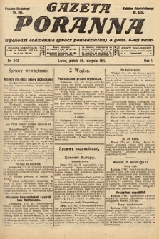 Gazeta Poranna. 1911, nr 242
