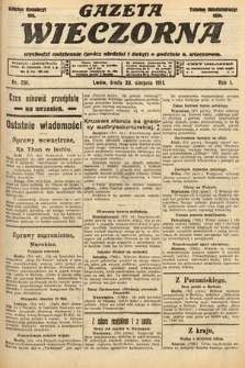 Gazeta Wieczorna. 1911, nr 251
