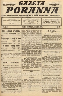 Gazeta Poranna. 1911, nr 258