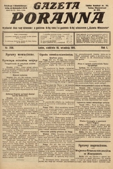 Gazeta Poranna. 1911, nr 269
