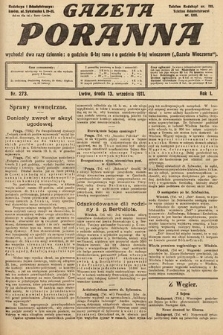 Gazeta Poranna. 1911, nr 273