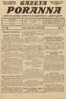 Gazeta Poranna. 1911, nr 289