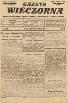 Gazeta Wieczorna. 1911, nr 290