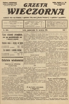 Gazeta Wieczorna. 1911, nr 294