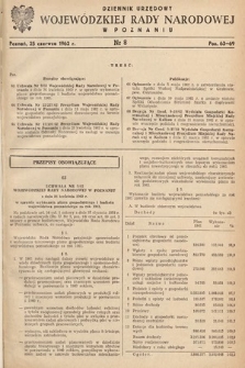 Dziennik Urzędowy Wojewódzkiej Rady Narodowej w Poznaniu. 1962, nr 8